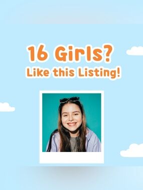 16 Girls— Like this listing to see more of this size!